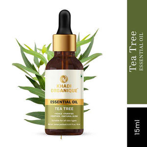 Khadi Organique Tea Tree Essential Oil - 15 ml