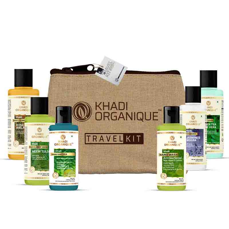Khadi Organique Travel Kit For Men & Women