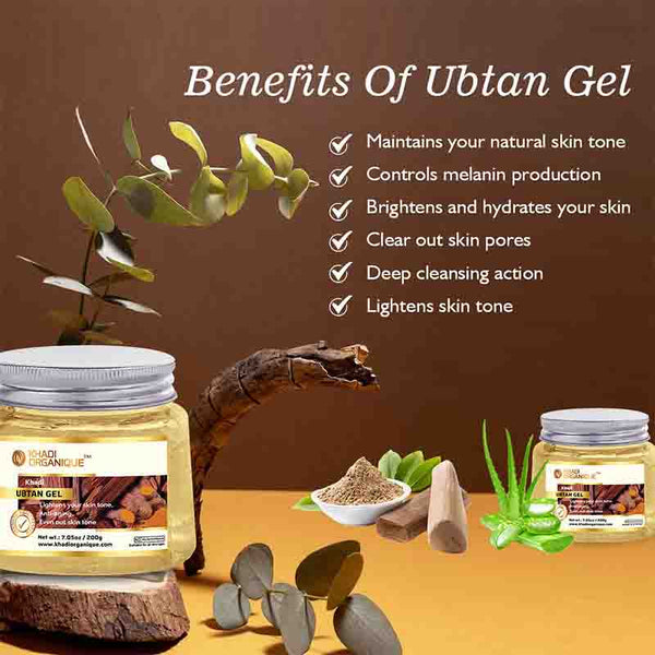 Khadi Organique Ubtan Gel - 200gm