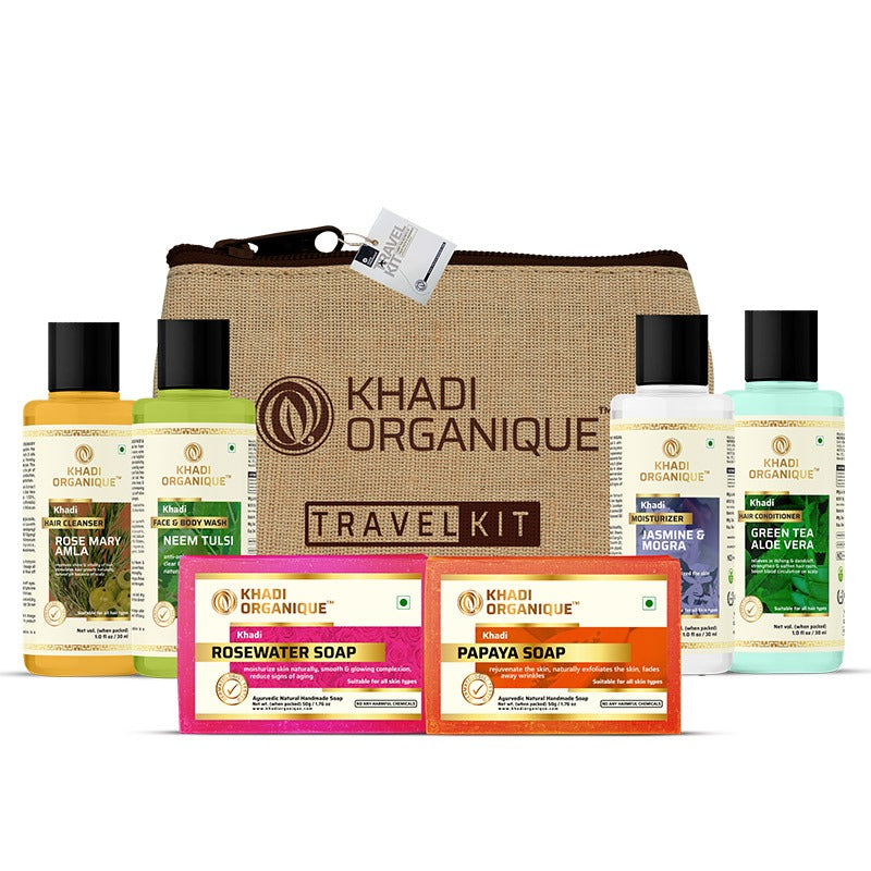 KHADI ORGANIQUE TRAVEL KIT