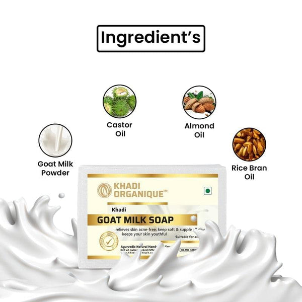 Khadi Organique  Goat Milk Soap Combo Kit