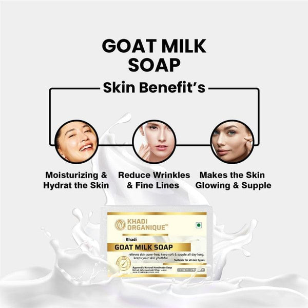 Khadi Organique  Goat Milk Soap Combo Kit