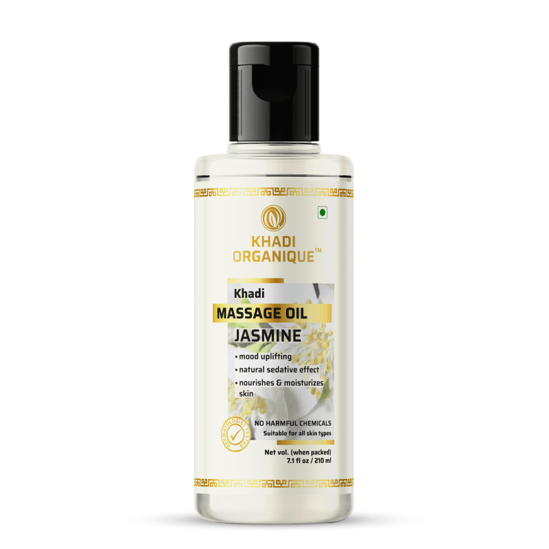 Khadi Organique Jasmine Massage Oil - 210ml