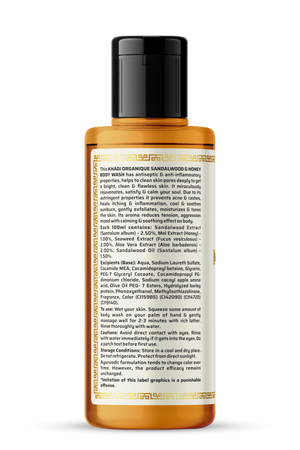 Khadi Organique Sandalwood & Honey Body Wash