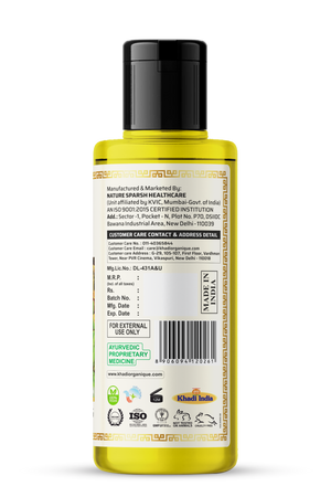 Khadi Organique Saffron,Tulsi & Reetha Hair Cleanser(Shampoo) - 210ml