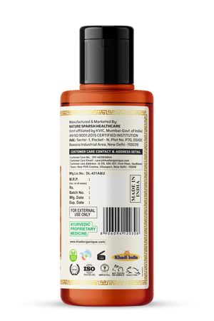 Khadi Organique Honey Almond Hair Cleanser (Shampoo) - 210ml
