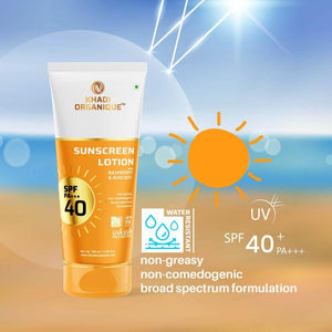 Khadi Organique Sunscreen Lotion SPF 40 - khadiorganique