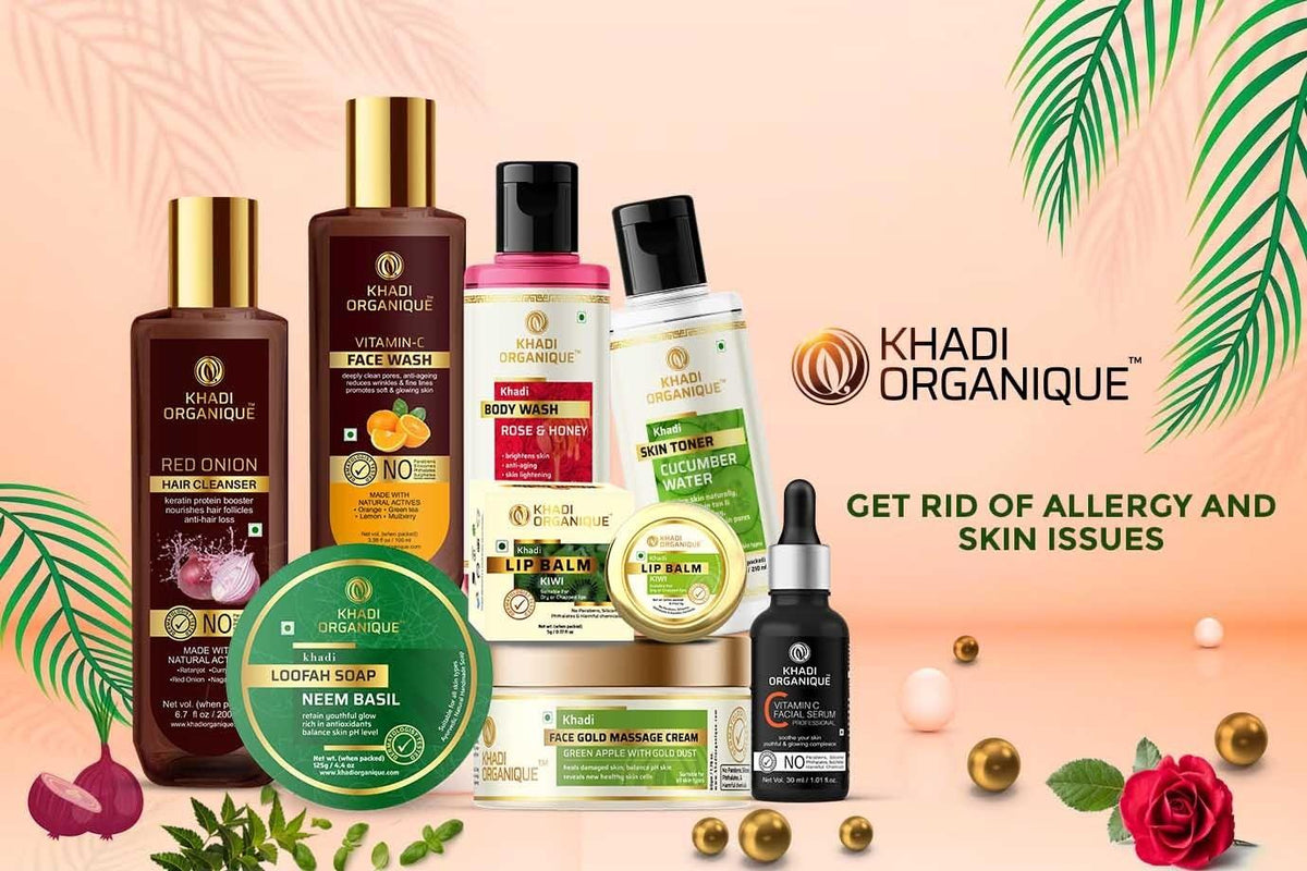 GET RID OF ALLERGY AND SKIN ISSUES - khadiorganique