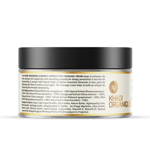 Khadi Organique Almond & Apricot Face Massage Cream