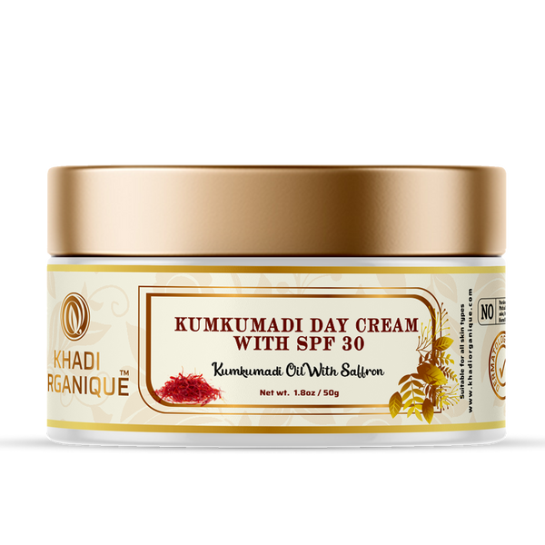 Khadi Organique Kumkumadi Day And Night Cream Combo Pack Of 2 - 100 GM