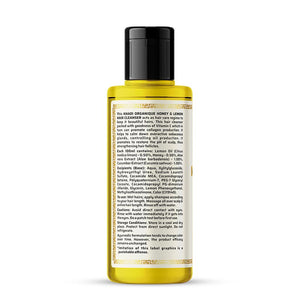 Khadi Organique Honey & Lemon Hair Cleanser(Shampoo) - 210ml