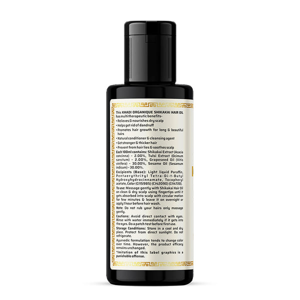 Khadi Organique Shikakai Hair Oil -210ml