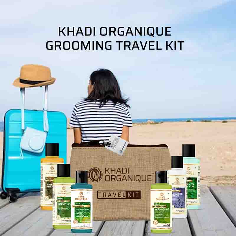 Khadi Organique Travel Kit For Men & Women