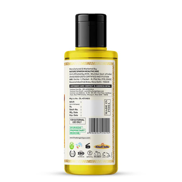Khadi Organique Honey & Lemon Hair Cleanser(Shampoo) - 210ml