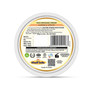 Khadi Organique Almond & Apricot Face Massage Cream