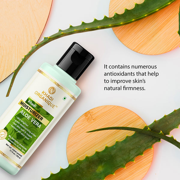 Khadi Organique Aloe Vera Moisturizer -210ml