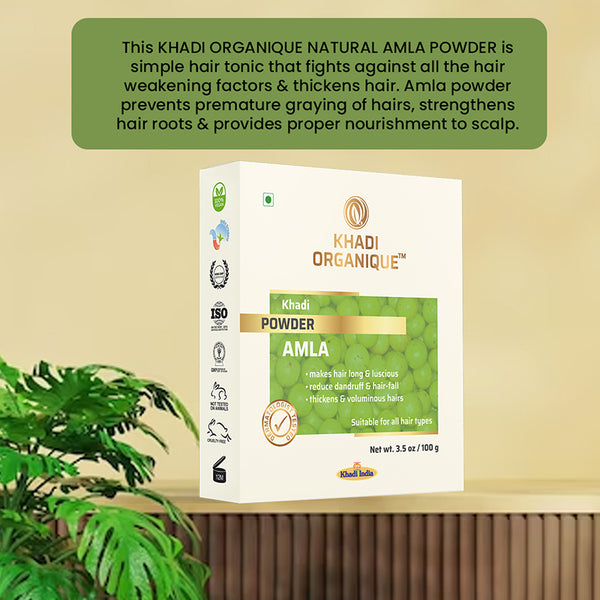 KHADI ORGANIQUE  AMLA POWDER - 100g