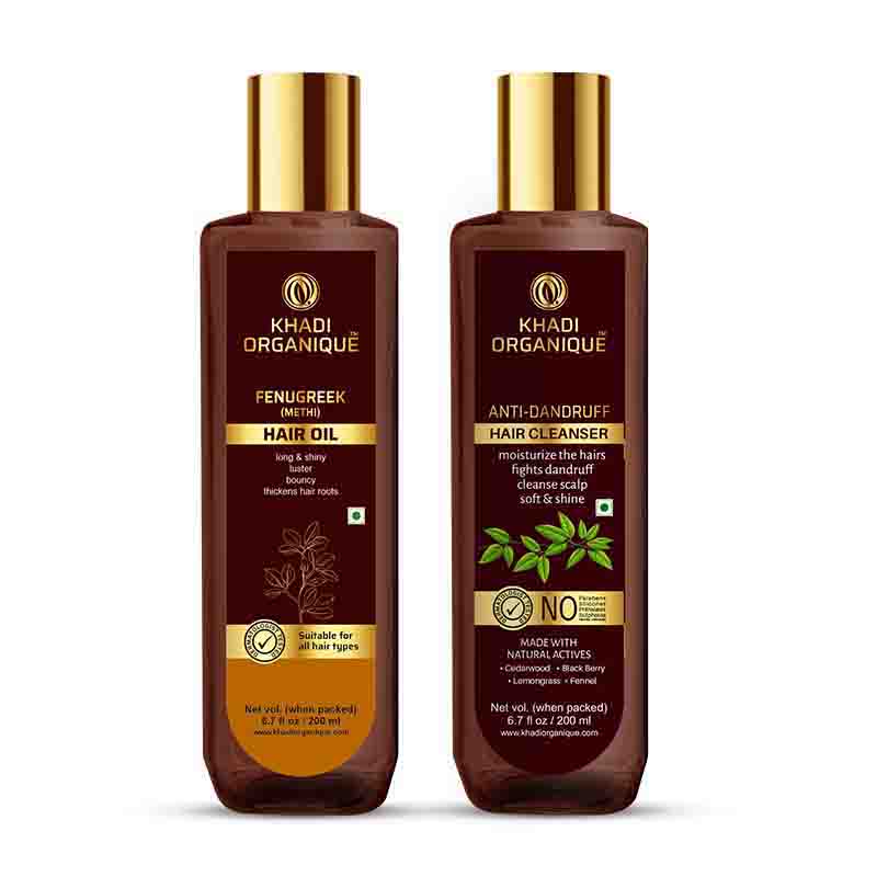 Khadi Organique Anti Dandruff Combo