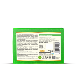 Khadi Organique Lemongrass Soap (Pack Of 3)