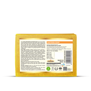Khadi Organique Saffron Soap (Pack Of 3)