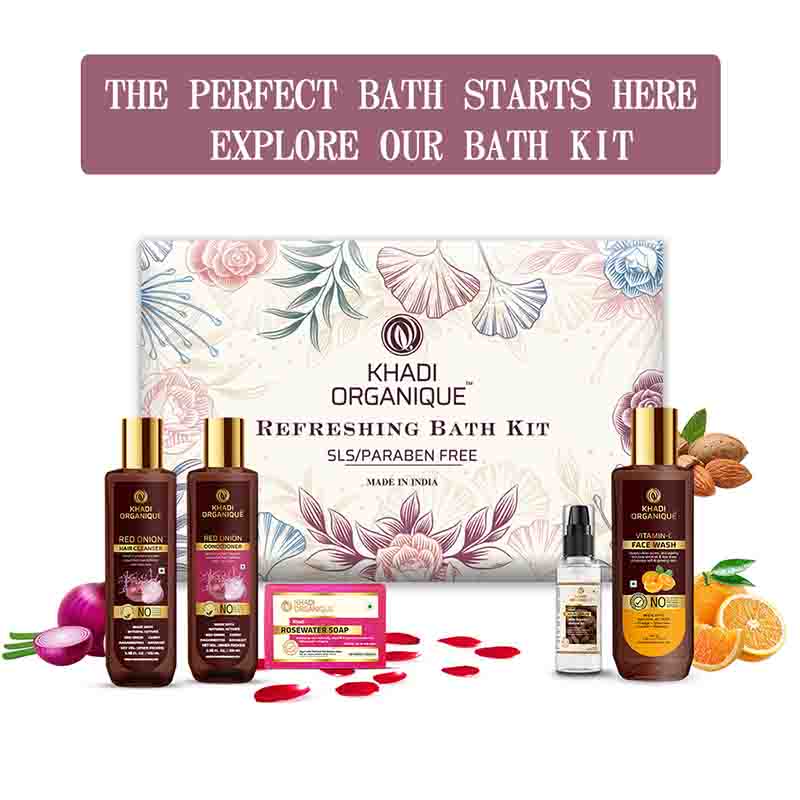 Khadi Organique Refreshing Bath Kit