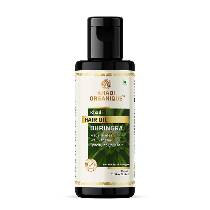 Khadi Organique Bhringraj Hair Oil -210ml