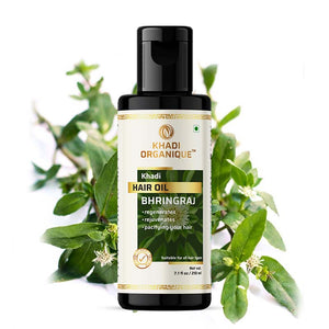 Khadi Organique Bhringraj Hair Oil -210ml