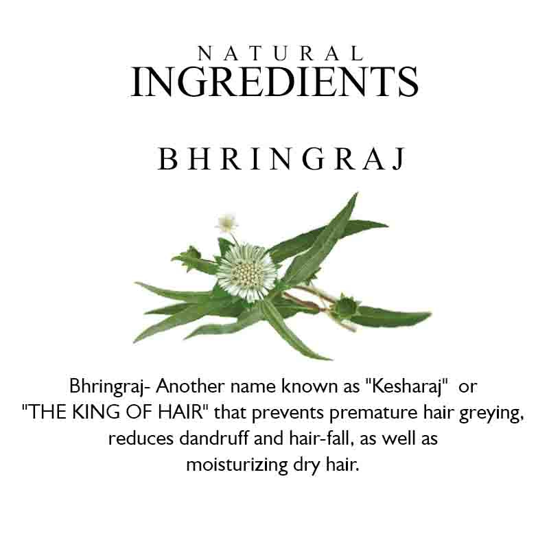 Khadi Organique Bhringraj Hair Oil -210ml