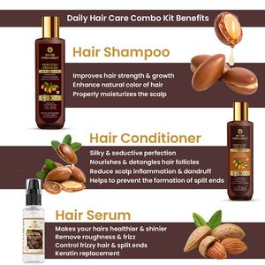 Khadi Organique Daily Hair Care Combo