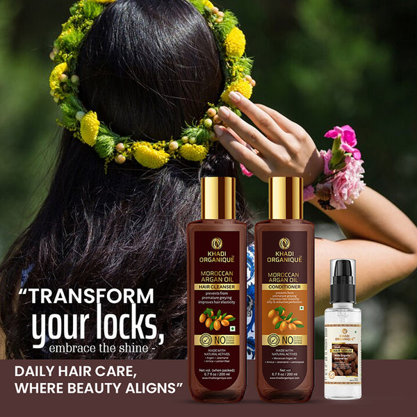 Khadi Organique Daily Hair Care Combo