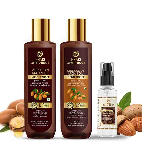 Khadi Organique Daily Hair Care Combo