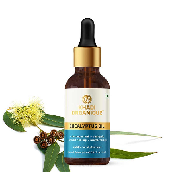 Khadi Organique Eucalyptus Essential Oil - 15 ml