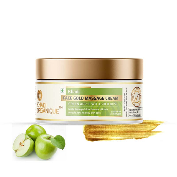 Khadi Organique Face Gold Massage Cream