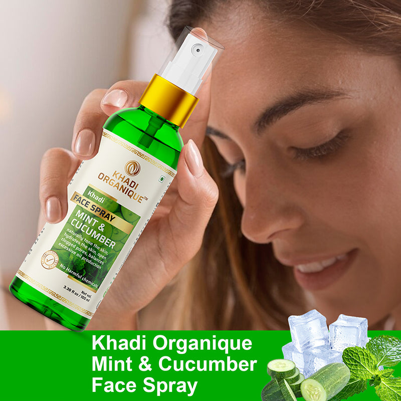 Khadi Organique Mint & Cucumber Face Spray