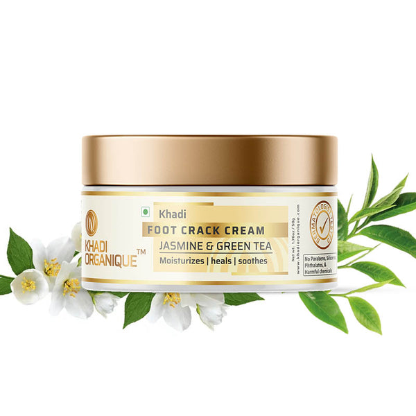Khadi Organique Jasmine & Green Tea Foot Crack Cream