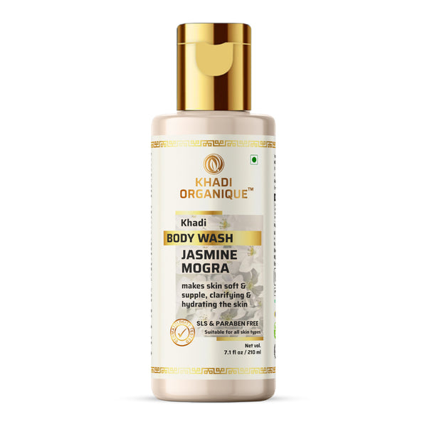 Khadi Organique Jasmine Mogra Body Wash SLS & Paraben Free