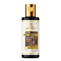 Khadi Organique Shikakai Honey Hair Cleanser (Shampoo) - SLS And Paraben Free -210ml