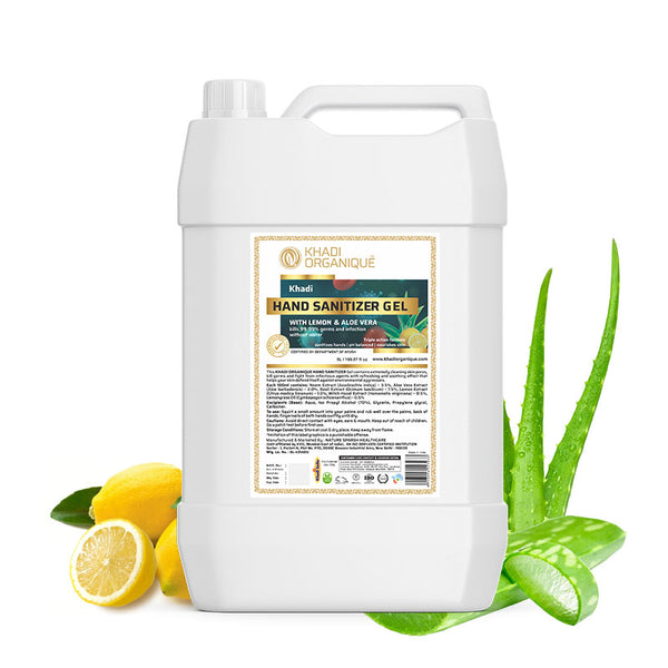 Khadi Organique Hand Sanitizer Gel - 5L