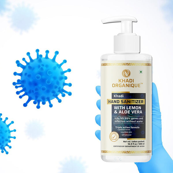 Khadi Organique Hand Sanitizer Gel (500ML)