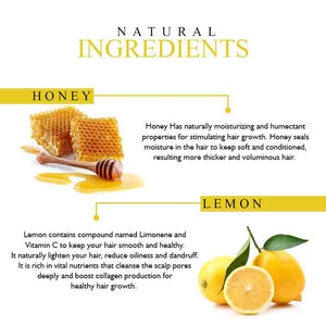Khadi Organique Honey & Lemon Hair Cleanser(Shampoo) - 210ml