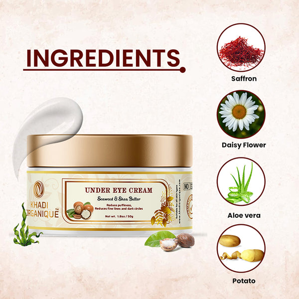 Khadi Organique Under Eye Cream-50gm