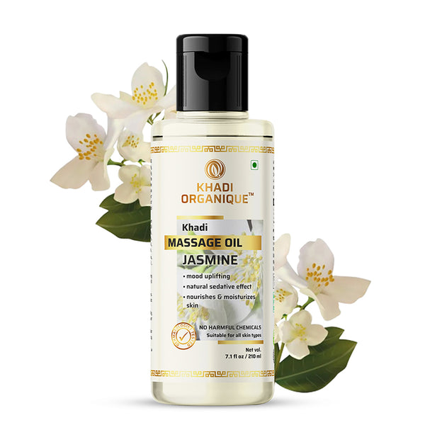 Khadi Organique Jasmine Massage Oil - 210ml