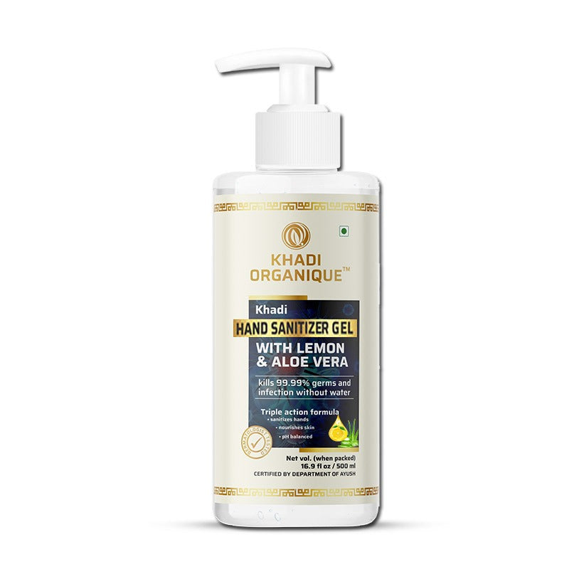 Khadi Organique Hand Sanitizer Gel (500ML)