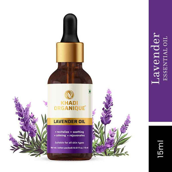 Khadi Organique Lavender Essential Oil - 15 ml