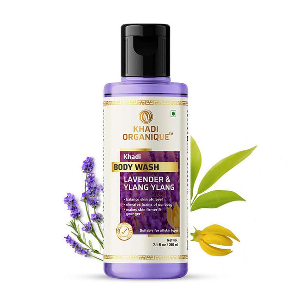 Khadi Organique Lavender & Ylang Ylang Body Wash