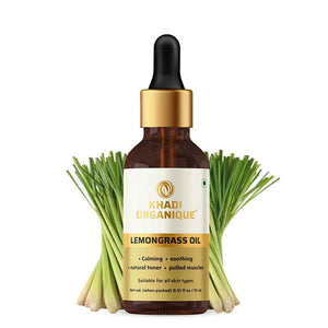 Khadi Organique Lemongrass Essential Oil - 15 ml