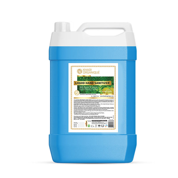 Khadi Organique Hand Sanitizer Liquid - 5L