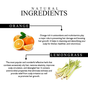 Khadi Organique Orange & Lemongrass Hair Conditioner - 210ml