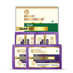 Khadi Organique Lavender Soap Combo Kit