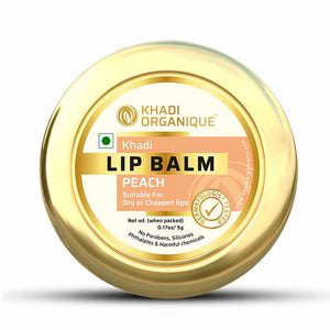 Khadi Organique Peach Lip Balm